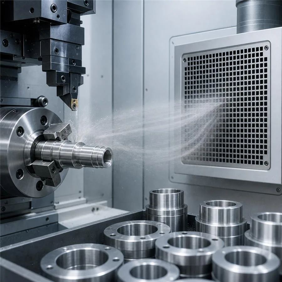 Metalworking dust extraction