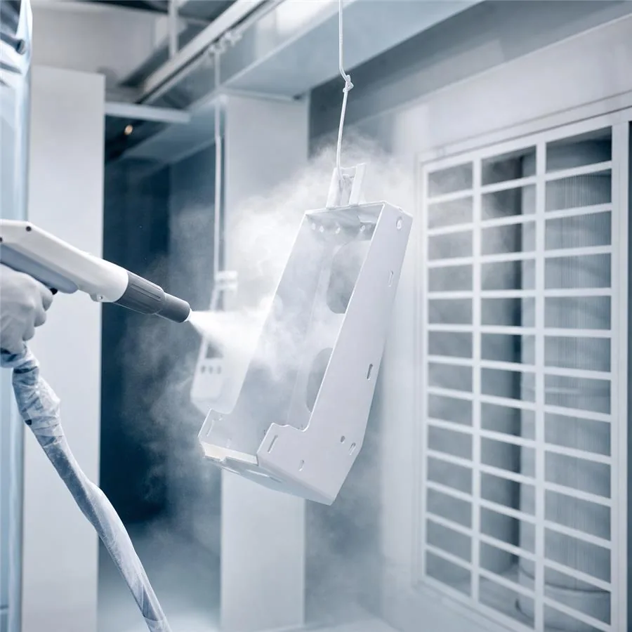 Powder coating filtration