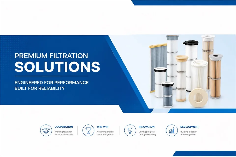 Filter cartridge catalog cover