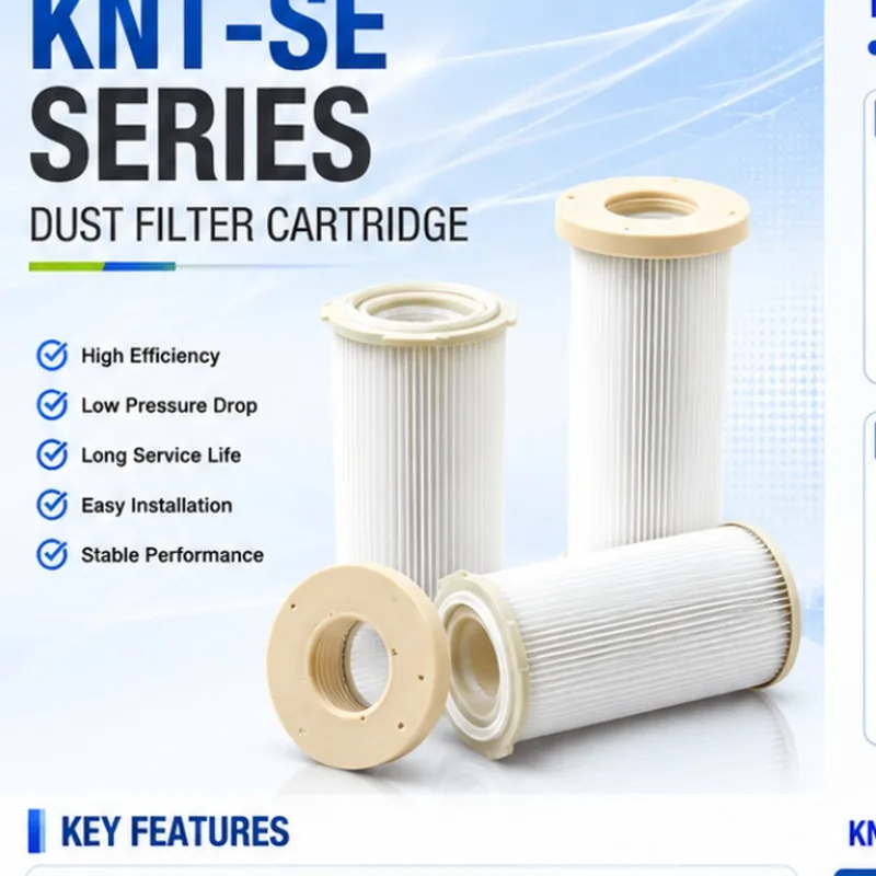 KNT-SE series dust filter cartridges